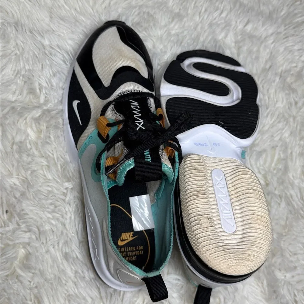 Men Nike Air Max Infinity Black Mineral Teal - Picture 4 of 5